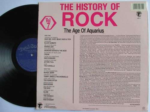 THE HISTORY OF ROCK VOL.7 - RSA / VG+ / VG+