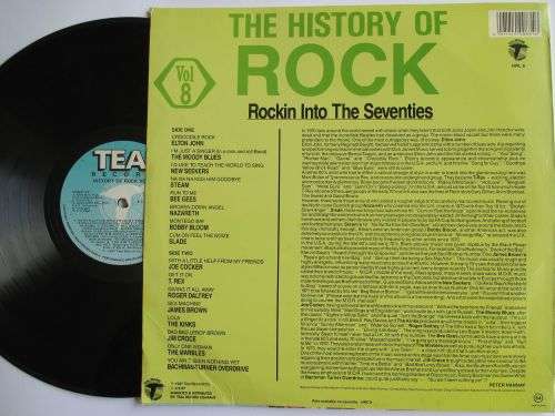 THE HISTORY OF ROCK VOL.8 - RSA / VG+ / VG+