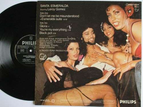 SANTA ESMERALDA STARRING LEROY GOMEZ - DON'T LET ME BE MISUNDERSTOOD - FRANCE - VG+ / VG+
