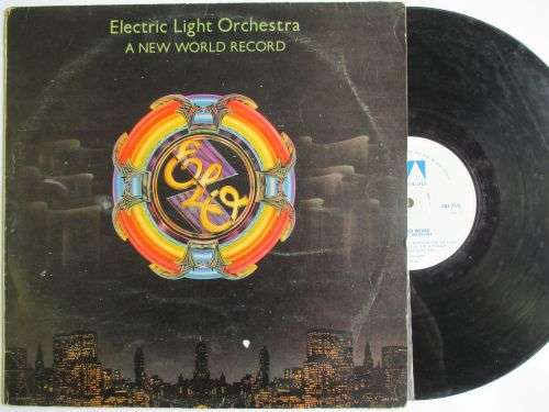 ELECTRIC LIGHT ORCHESTRA - A NEW WORLD RECORD -  - G+ / EX