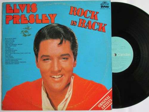 ELVIS PRESLEY - ROCK IS BACK - RSA - VG / EX