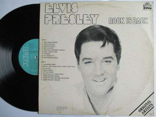 ELVIS PRESLEY - ROCK IS BACK - RSA - VG / EX