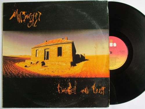 MIDNIGHT OIL - DIESEL AND DUST - RSA - G+ / VG+