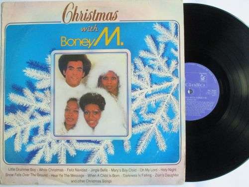 BONEY M - CHRISTMAS WITH BONEY M - RSA - VG- / VG