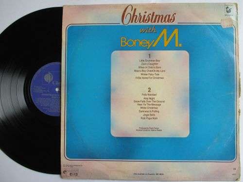 BONEY M - CHRISTMAS WITH BONEY M - RSA - VG- / VG