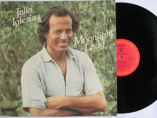 JULIO IGLESIAS - MOONLIGHT LADY 12" -  USA - VG / VG