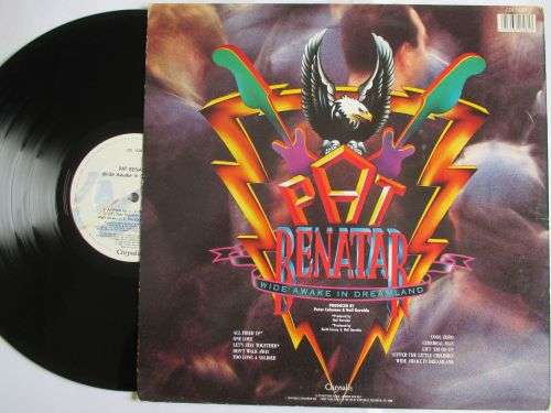 PAT BENATAR - WIDE AWAKE IN DREAMLAND - UK- VG+ / VG