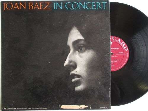 JOAN BAEZ - IN CONCERT -  USA - VG+ / VG-