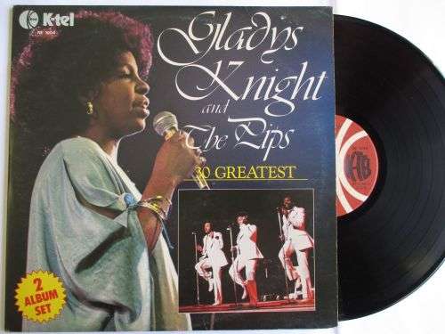 GLADYS KNIGHT AND THE PIPS - GREATEST HITS - UK - VG+ / VG / GATEFOLD 2LP