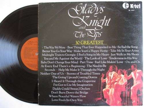 GLADYS KNIGHT AND THE PIPS - GREATEST HITS - UK - VG+ / VG / GATEFOLD 2LP