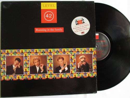 LEVEL 42 - RUNNING IN THE FAMILY - UK - VG+ / VG+