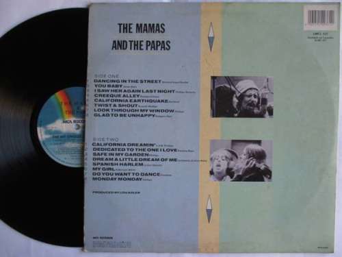 THE MAMAS AND THE PAPAS - THE HIT SINGLES COLLECTION - RSA - VG / VG
