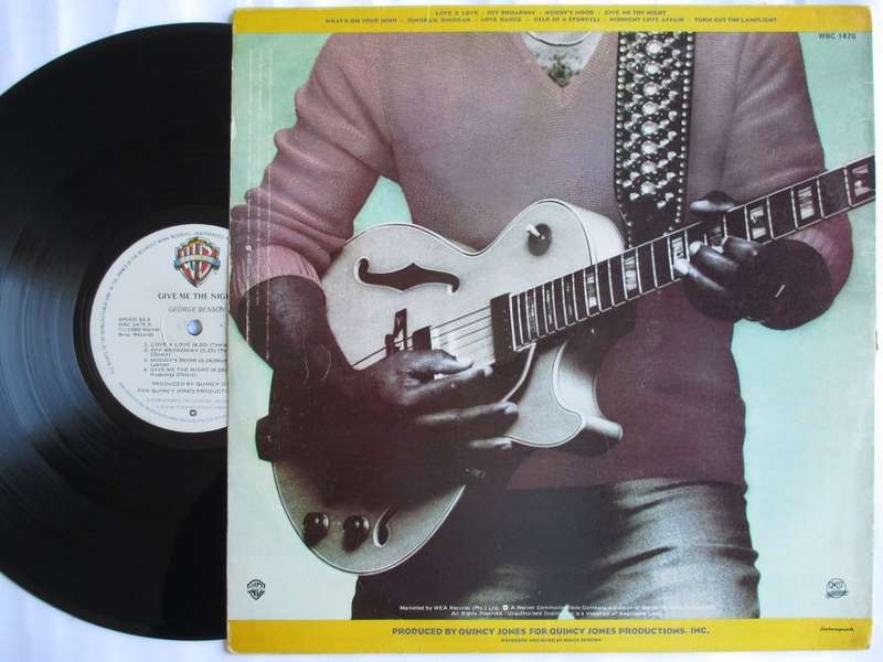GEORGE BENSON - GIVE ME THE NIGHT - RSA - VG / VG-