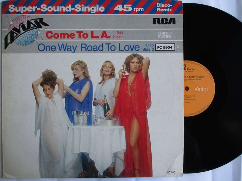 CAVIAR - COME TO L.A / ONE WAY ROAD TO LOVE - EP - GERMANY - VG+ / VG+