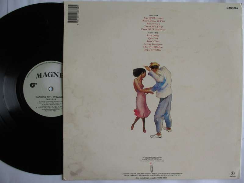 CHRIS REA - DANCING WITH STRANGERS - RSA - VG+ / VG