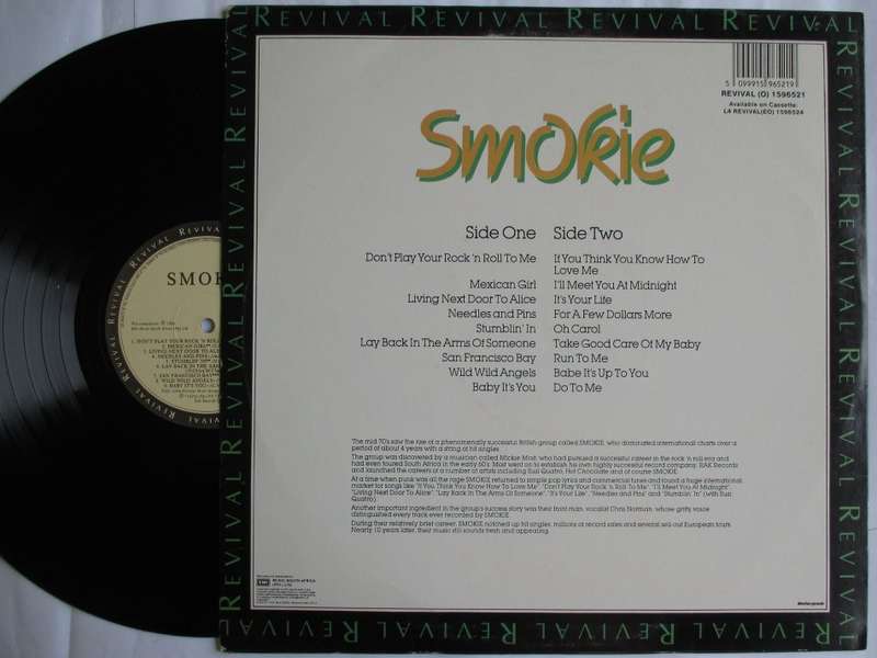 SMOKIE - REVIVAL - RSA - VG+ / VG