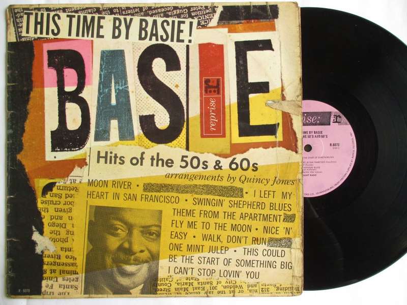 COUNT BASIE - THIS TIME BY BASIE! HITS OF THE 50S & 60S - RSA - VG- / G+ TO VG-