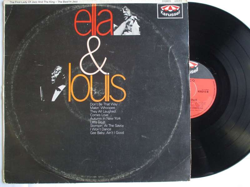 ELLA FITZGERALD & LOUIS ARMSTRONG - ELLA & LOUIS - RSA VG- /VG-
