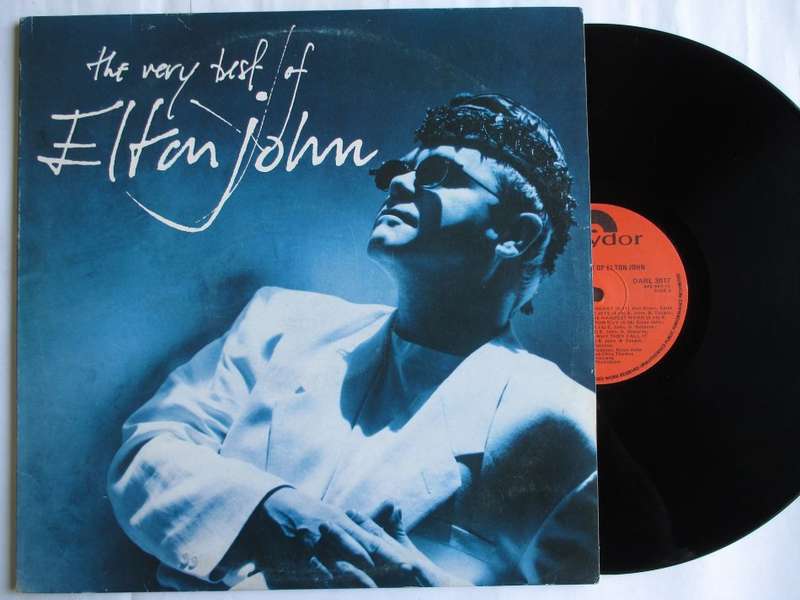 ELTON JOHN - THE BEST OF - RSA VG / VG 2 LP GATEFOLD