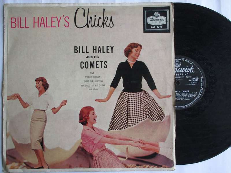 BILL HALEY AND HIS COMETS - BILL HALEY'S CHICKS - RSA - VG / VG-