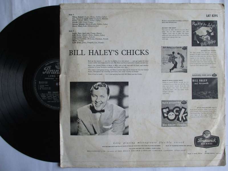 BILL HALEY AND HIS COMETS - BILL HALEY'S CHICKS - RSA - VG / VG-