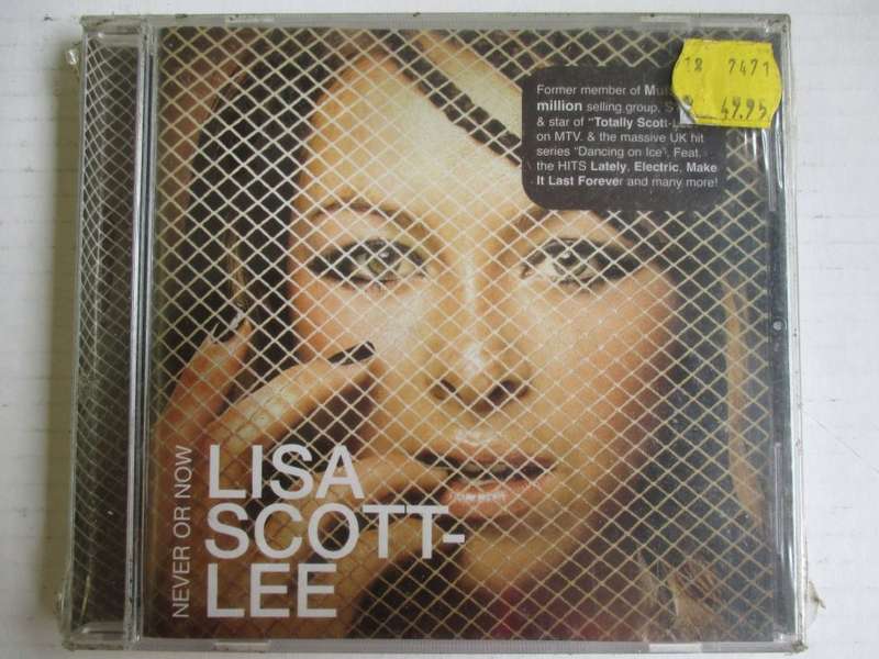 LISA SCOTT-LEE - NEVER OR NOW - SEALED CD R40 -