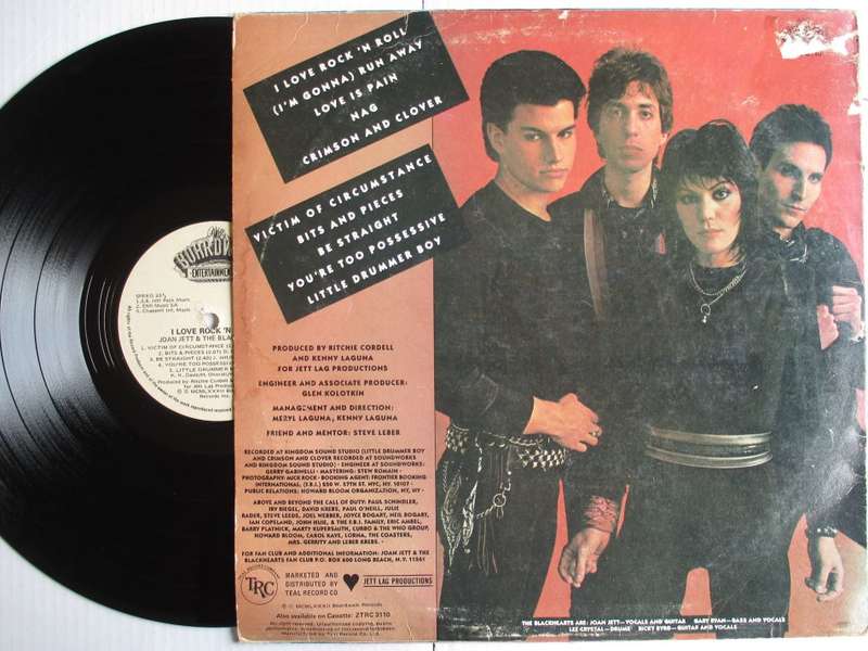 JOAN JETT  AND THE BLACKHEARTS - I LOVE 'N ROLL -