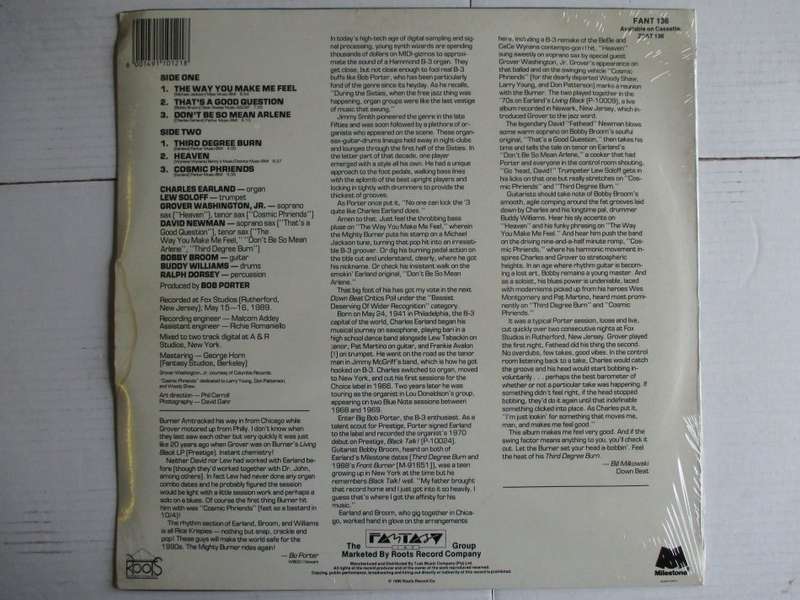CHARLES EARLAND - THIRD DEGREE BURN - RSA EX/ EX SEALED
