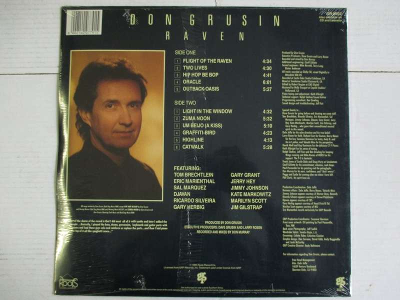 DON GRUSIN - RAVEN - RSA EX / EX SEALED