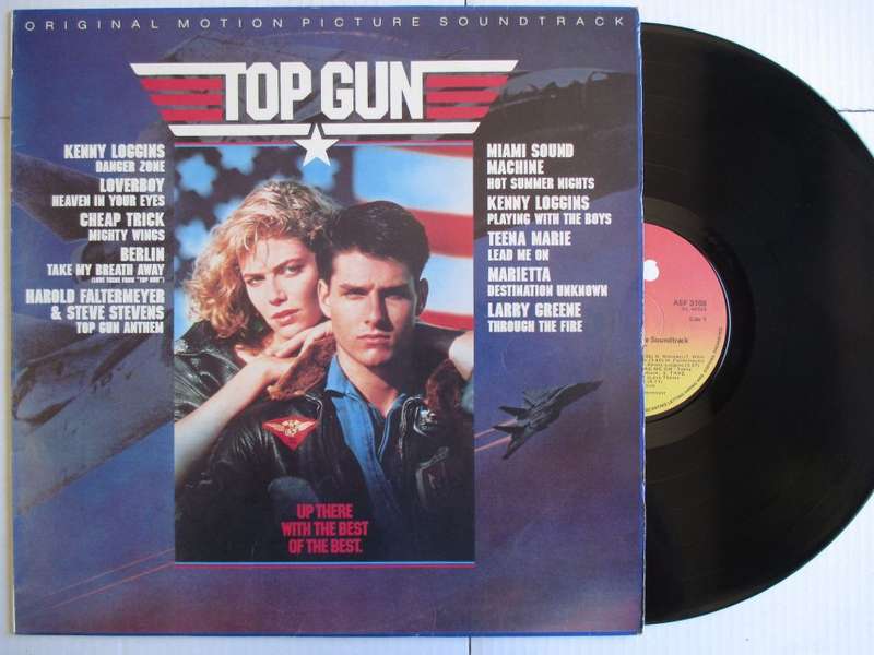 TOP GUN - SOUNDTRACK - RSA VG / VG