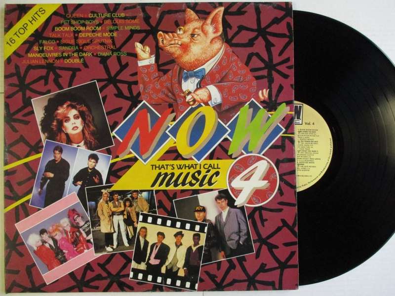 NOW THAT'S WHAT I CALL MUSIC - 4 - RSA VG+ /VG