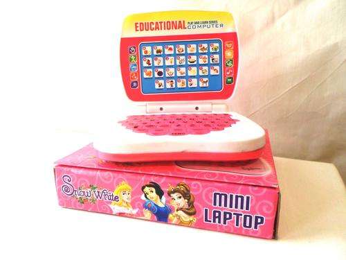 CrAze R1 Auction"New" Snow White Mini Laptop -Teachers numbers, Alphabets, Matching words & More !