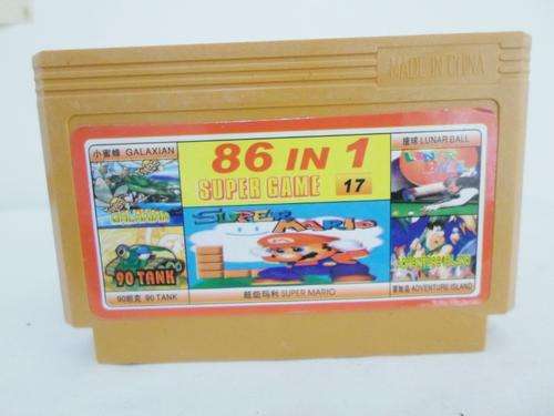 "Brand New"Classic 8 Bit, 86 in 1 TV Game Cartridge - Adventure Island, Super mario, 90 Tank & more