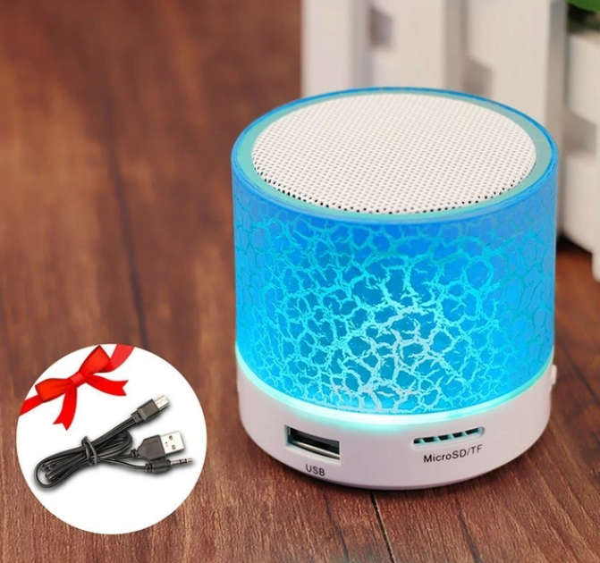 **New** Mini Bluetooth Speaker | LED Lighting Effect | Support SD Card | Call Function-CraZe Auction