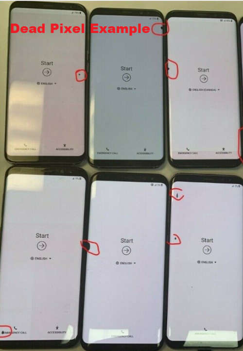 Samsung Galaxy S8 (64GB) Warranty | Excellent Condition, Works Perfectly - Small Dead Pixel ! ,