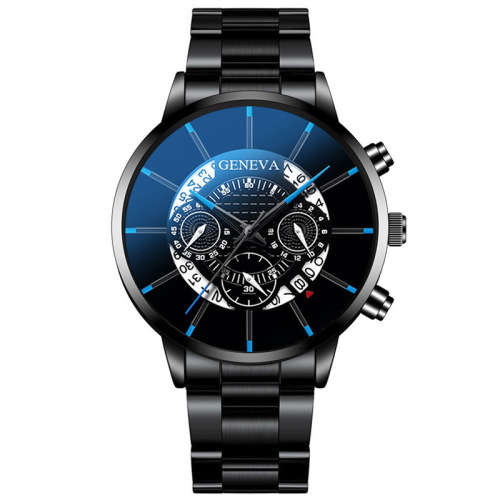 **New**Geneva Stainless steel mens Business Watch, 10 colour choices ~ CrAze Auction !