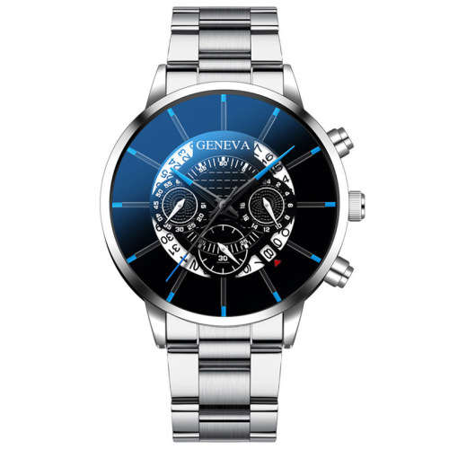 **New**Geneva Stainless steel mens Business Watch, 10 colour choices ~ CrAze Auction !