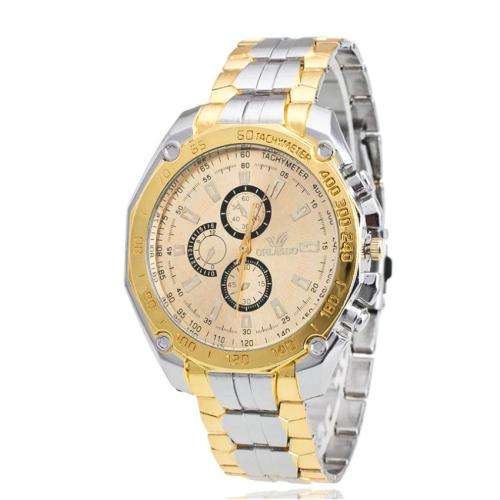 **New** Orlando Large Dial Mens Stainless Steel Business Watch, 4 Colours ~ Lowest Price !
