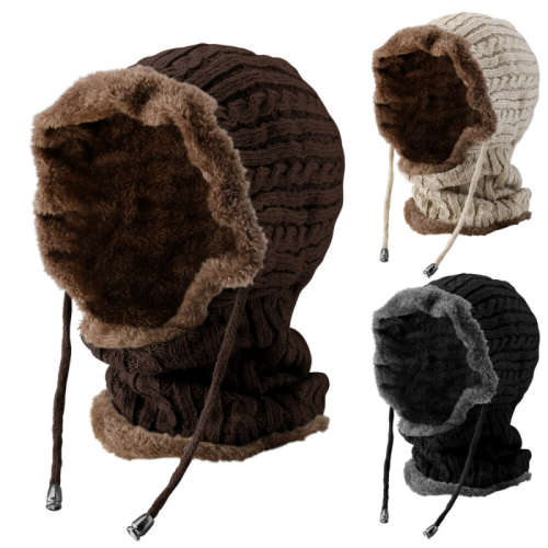 1Pc Unisex Hat and Scarf | Warm Fleece and Wool ~