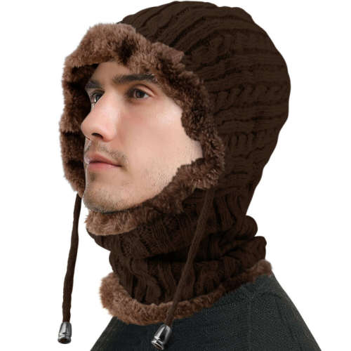 1Pc Unisex Hat and Scarf | Warm Fleece and Wool ~