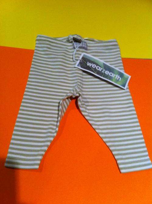 Earth Child Organic Cotton Leggings  0-3 Months