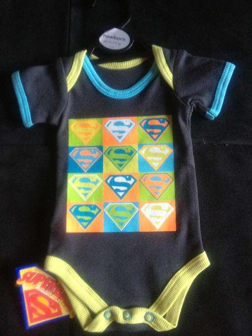 Superman Baby Grow - Newborn
