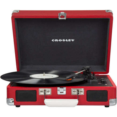 Crosley Cruiser Deluxe Turntable - Red
