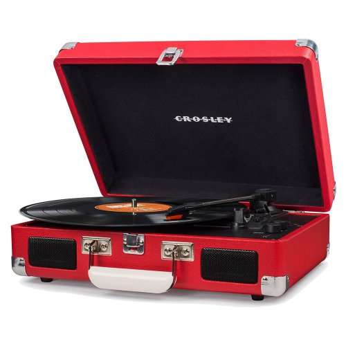 Crosley Cruiser Deluxe Turntable - Red