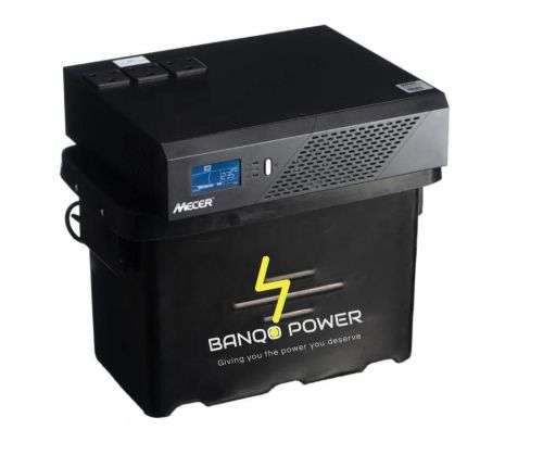 Mecer 1200VA Inverter + High Cycle 100AH Battery KIT - 720W **Best Buy**