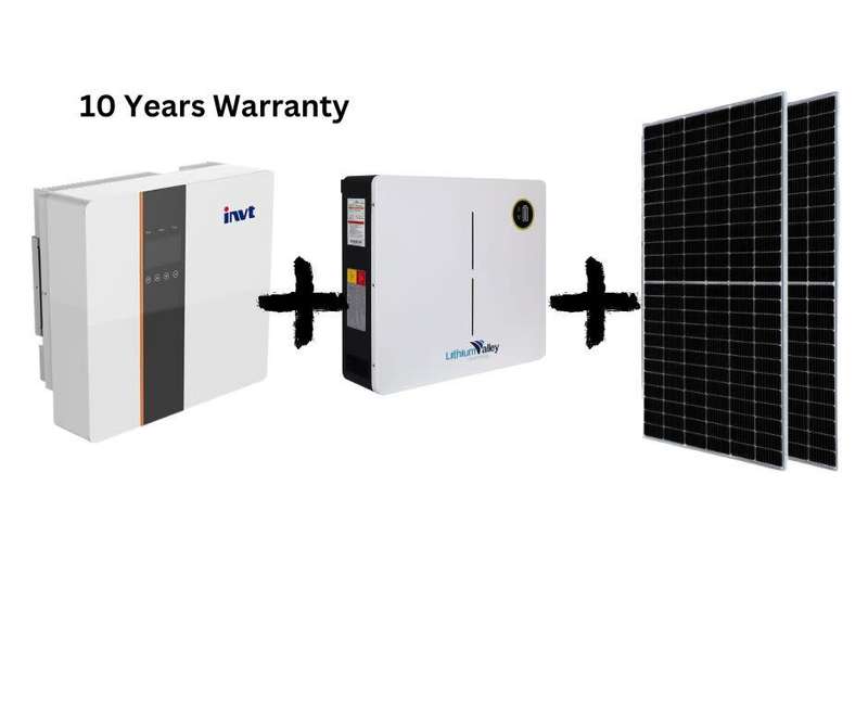 5kW INVT Hybrid Inverter Combo **Including Installation in JHB**