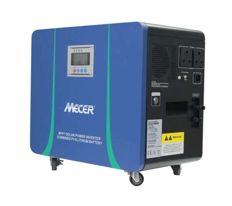 Mecer 2Kw 25.6V 100Ah Lithium Battery 820W MPPT
