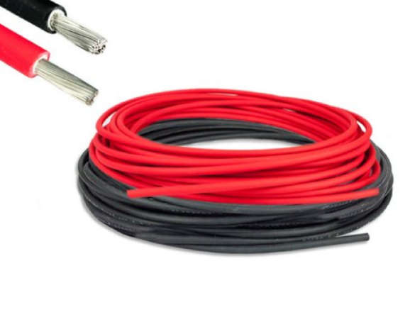 Red / Black 6mm PV Solar Cable (Per Meter)