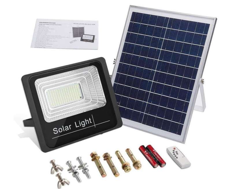 100W Solar Flood Light with Remote control