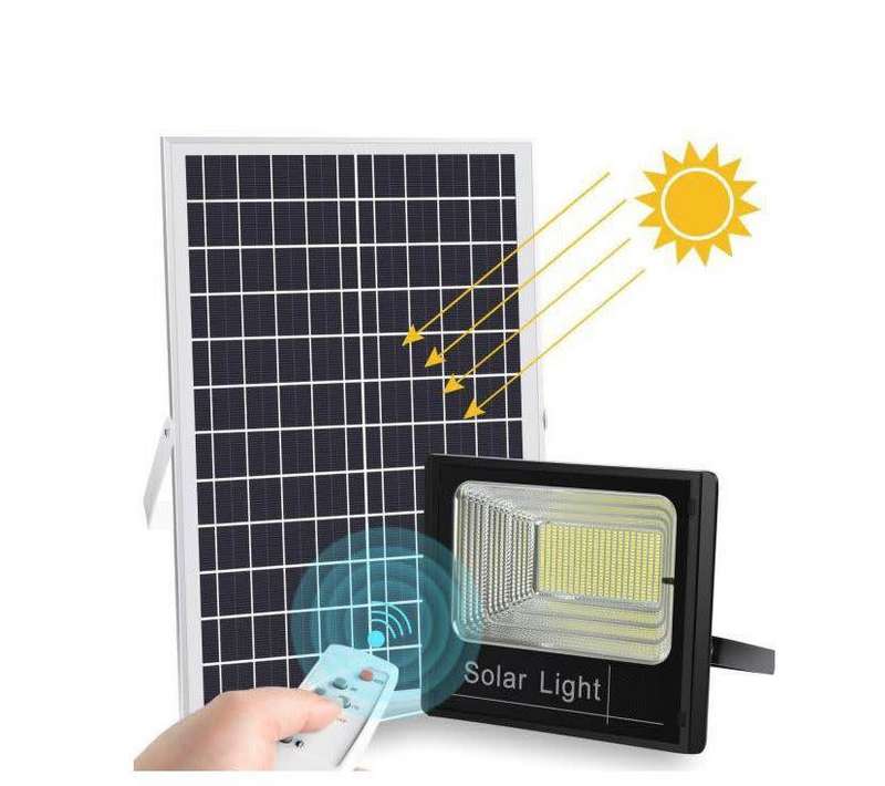 100W Solar Flood Light with Remote control